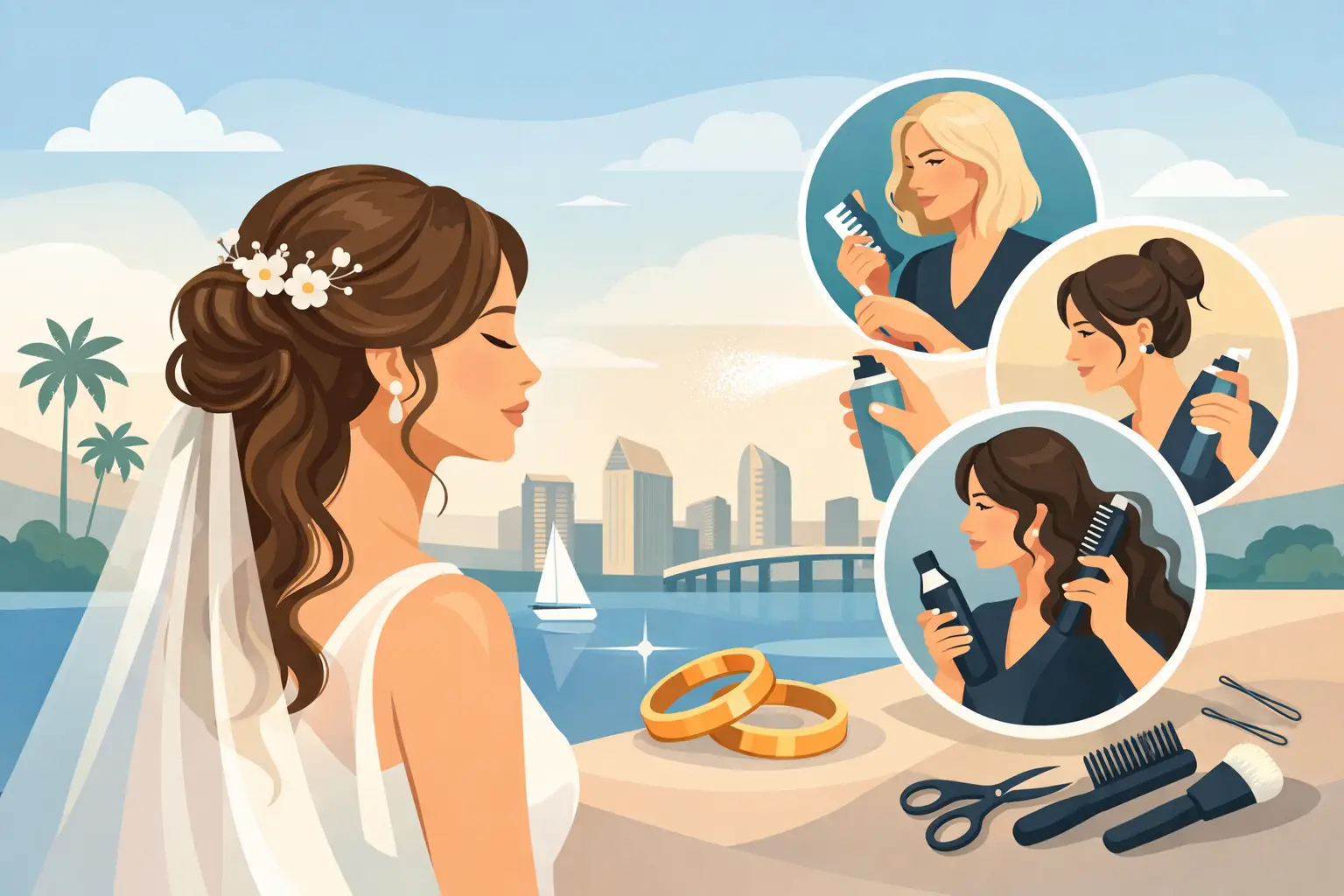 Choosing a Wedding Hair Stylist in San Diego