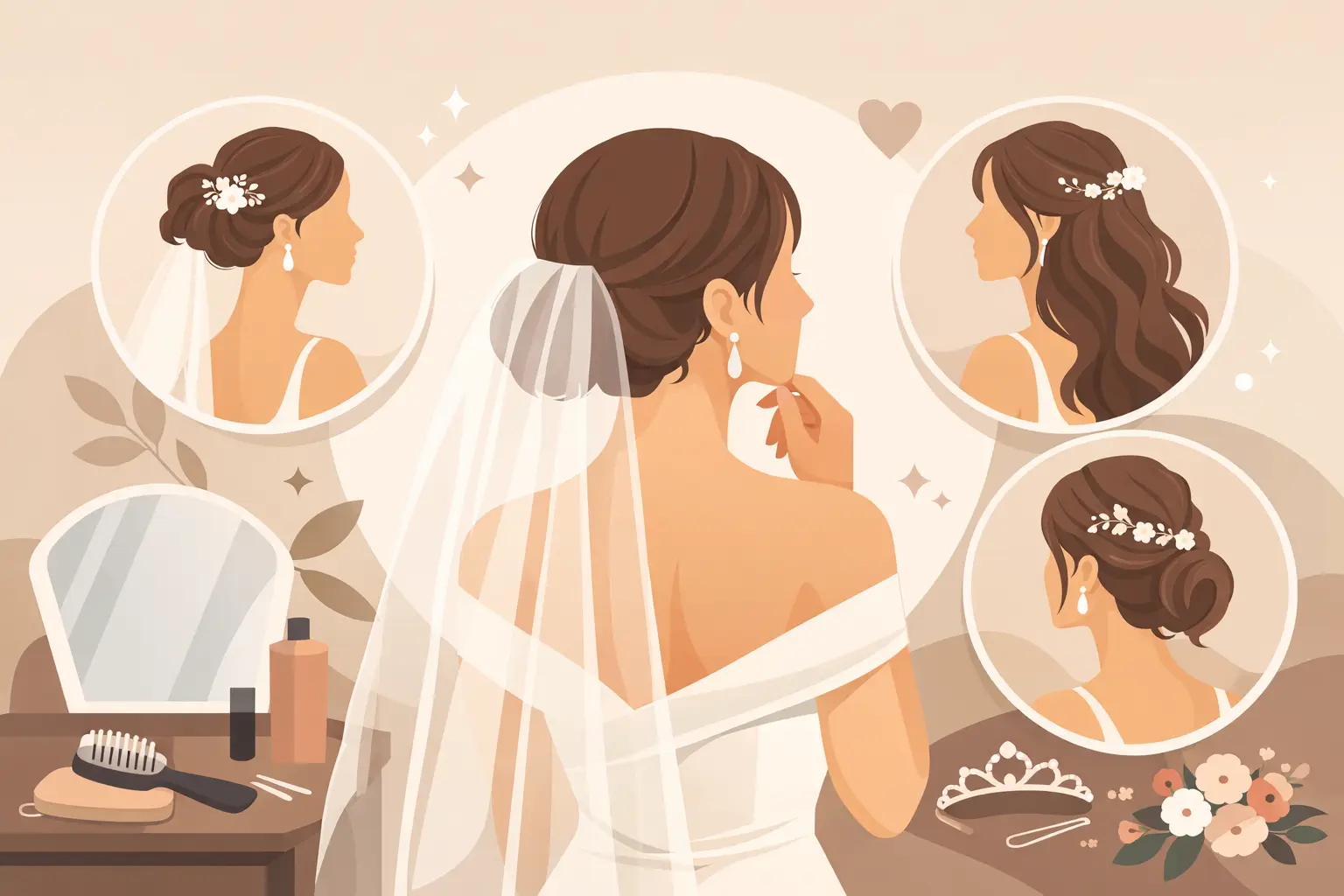 How to Choose a Bridal Hairstyle That Feels Like You