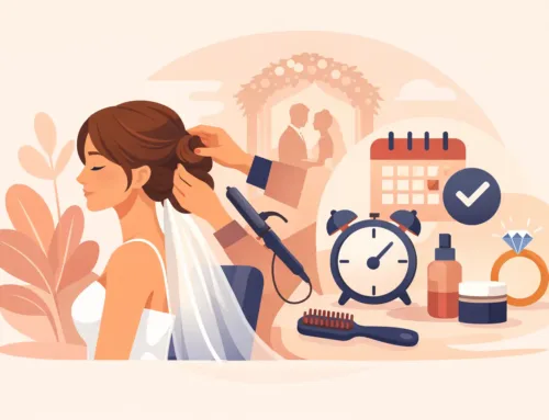 When to Book Wedding Hair for Your Best Look