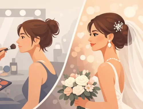 Bridal Makeover Before and After, Beautifully Planned