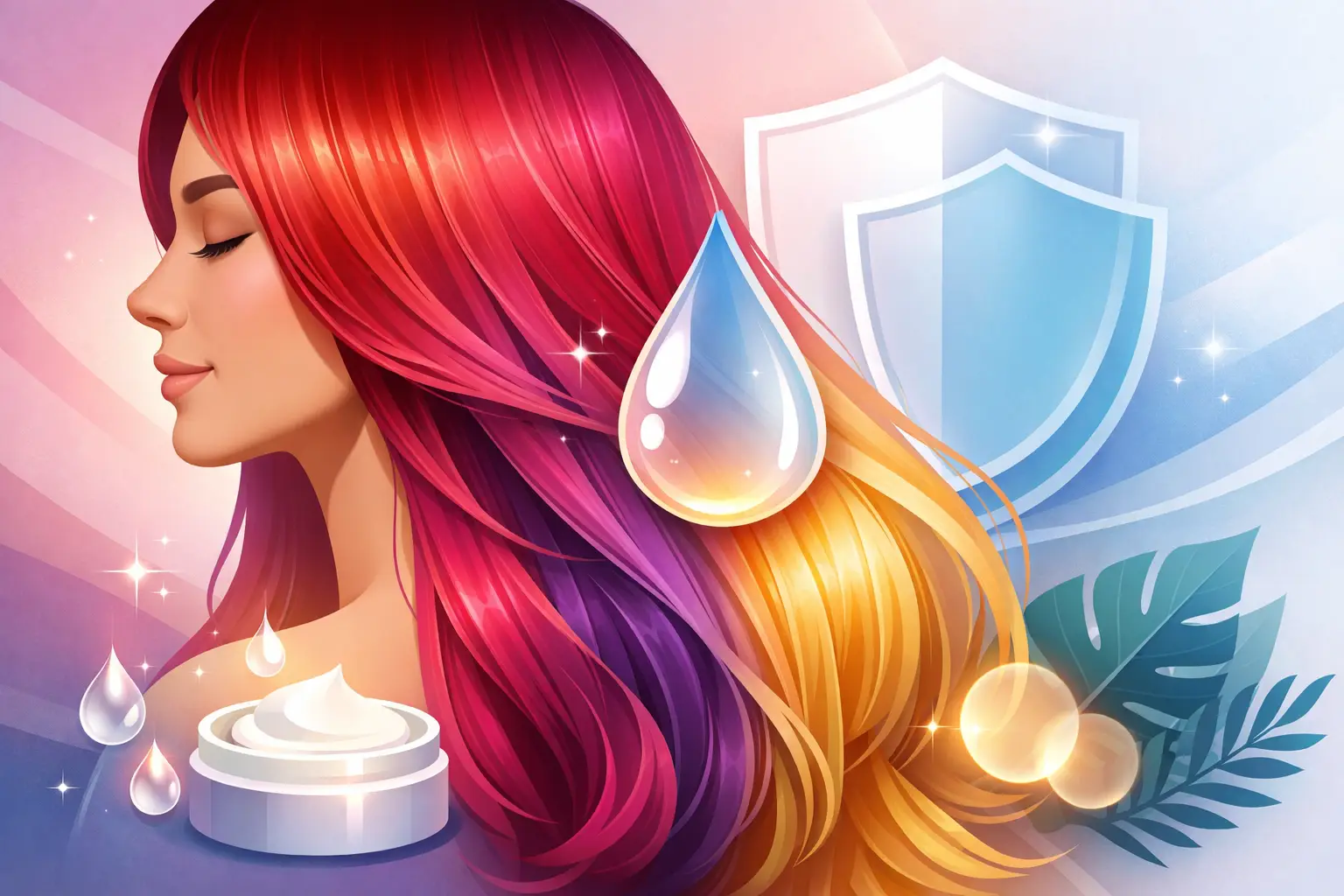 Colored Hair Protection for Lasting, Luminous Tone