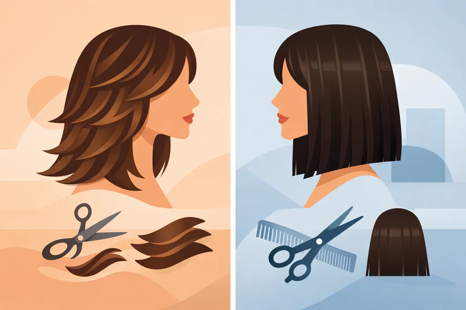 Layers Versus Blunt Cuts for Your Best Look
